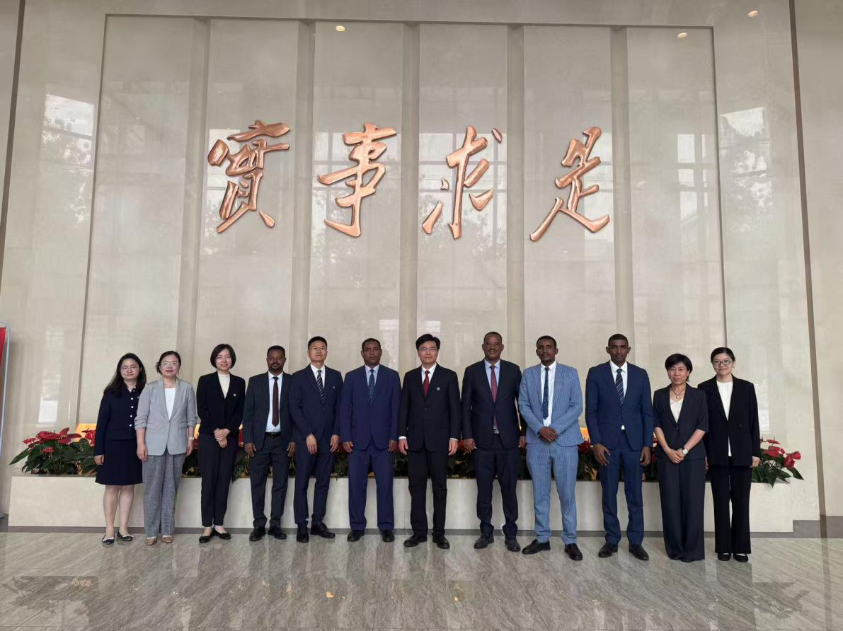 Ethiopian Addis Ababa Leadership Academy Visits BAI:Foster Deeper Institutional Bonds